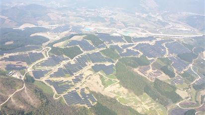 田林縣定安60MW平價農業光伏發電項目